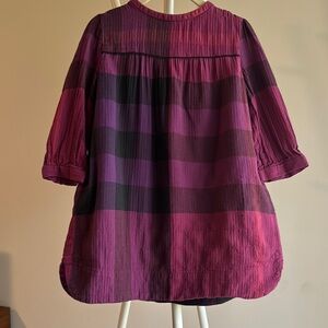 Burberry Kids Dress in Purple and Black